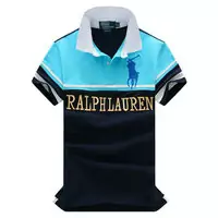 polo ralph lauren t-shirt top different color pique cotton sky